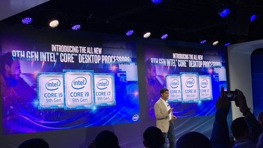 Intel apresenta processadores da 9ª geração