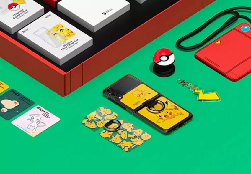 Samsung lança edição especial de Galaxy Z Flip 3 com temática Pokémon