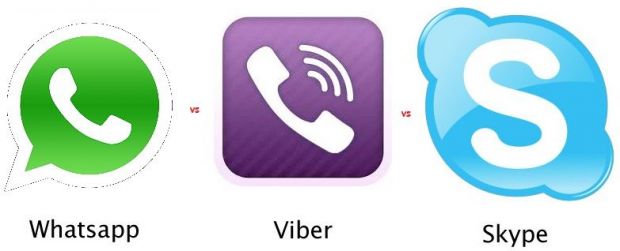 Qual o melhor aplicativo de mensagens: WhatsApp x Viber x Skype?