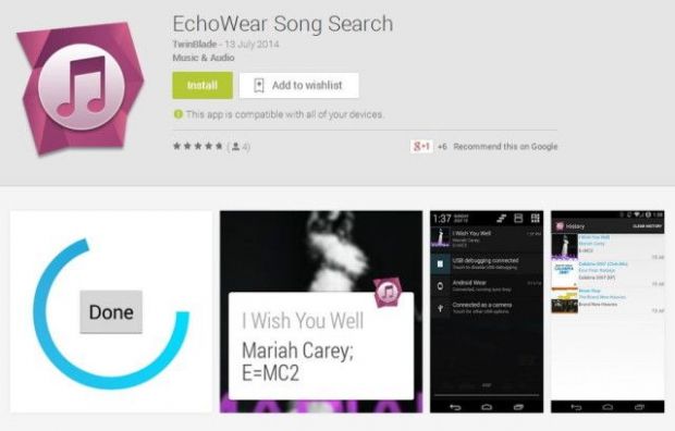 EchoWear: o aplicativo que identifica a música do ambiente