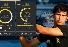 Tenistas ganham camisetas High-Tech