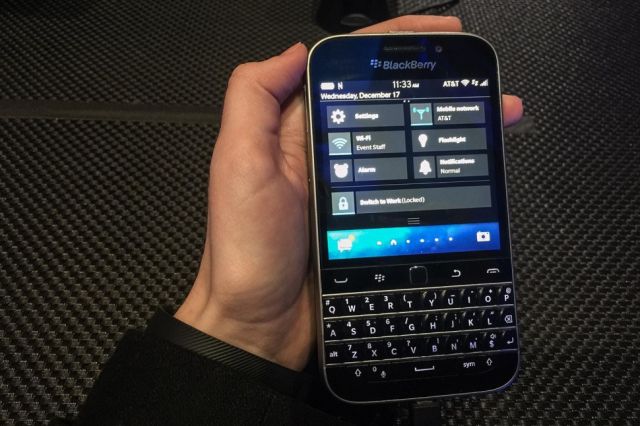 BlackBerry lança o modelo Classic