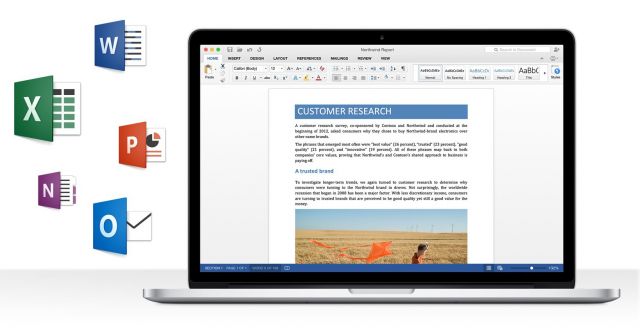 Microsoft lança versões de teste do Office 2016 para Mac OS X