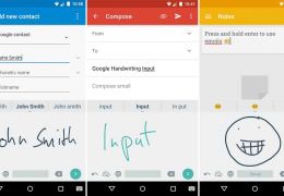 Google lança aplicativo para escrever à mão