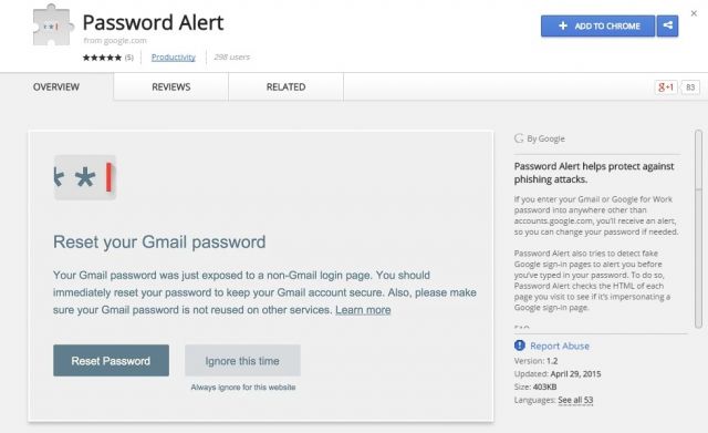 Google lança extensão de segurança para o Chrome