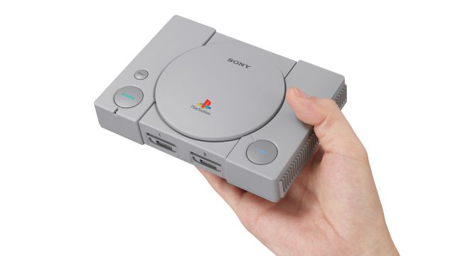 Sony anuncia Playstation Classic com 20 jogos do PS1 na memória