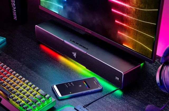 Razer anuncia modelo de soundbar gamer RGB com som 7.1 para o Brasil