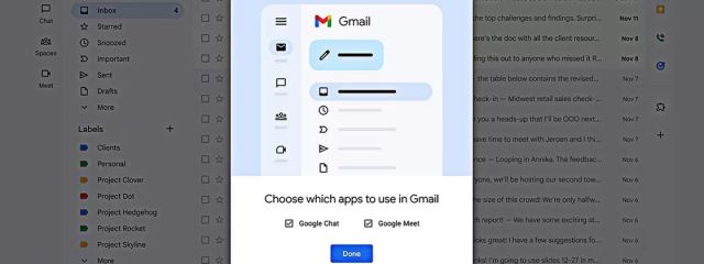 Google faz mudanças no design do Gmail