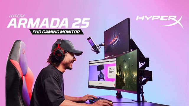 HiperX lança novos monitores gamer da linha Armada