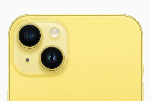 Apple lança nova opção amarela de iPhone 14