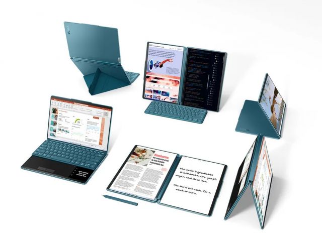 Lenovo lança notebook Yoga Book 9i no Brasil