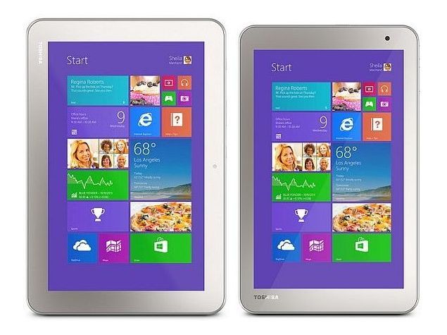 Toshiba prepara tablets de baixo custo com Windows 8.1