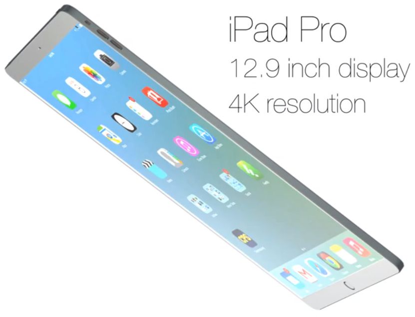 Apple prepara iPad de 12,9 polegadas