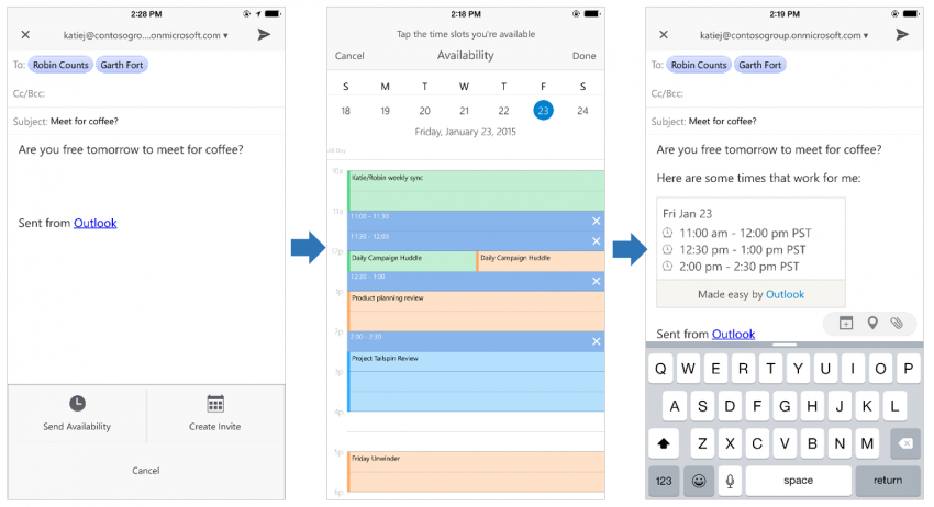 Microsoft lança aplicativo do Outlook para Android e iOS