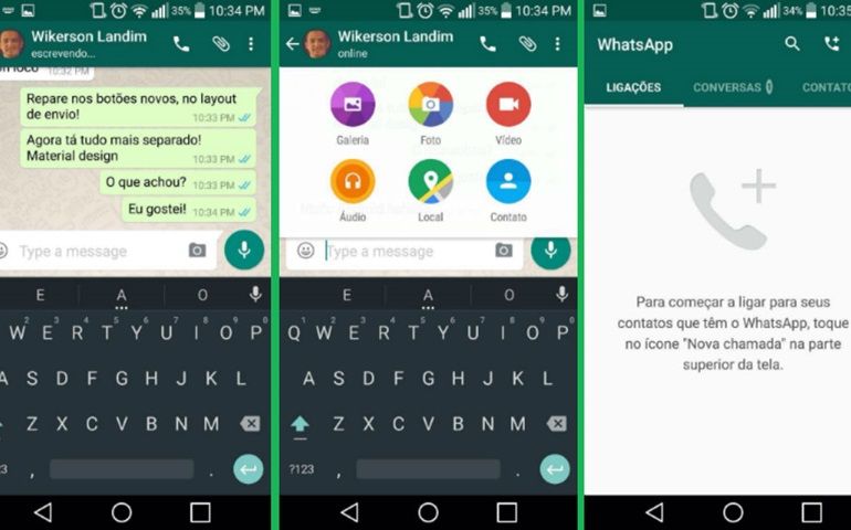 WhatsApp para Android ganhar atualização no visual