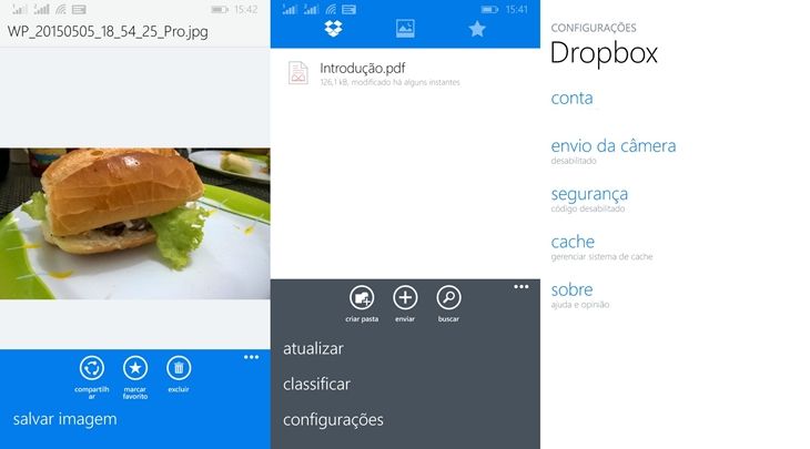 Dropbox lança aplicativo universal