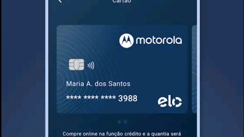 Motorola lança serviços de banco digital