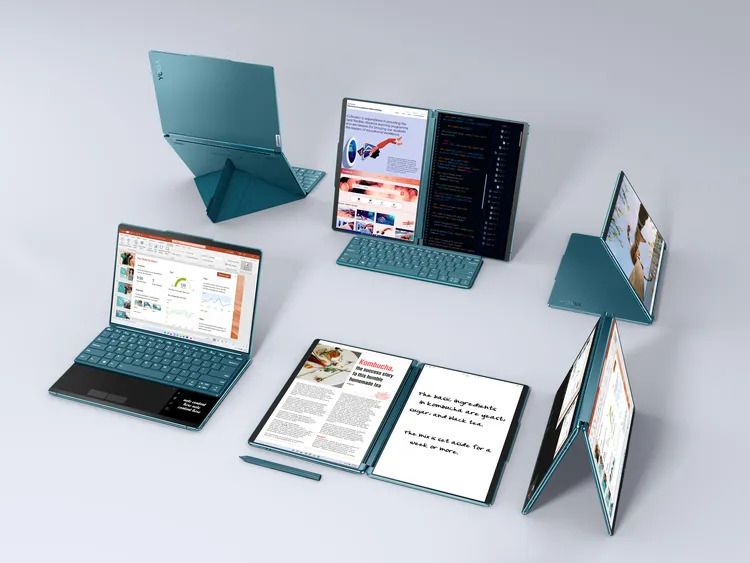 Lenovo revela novo notebook Yoga Book 9i