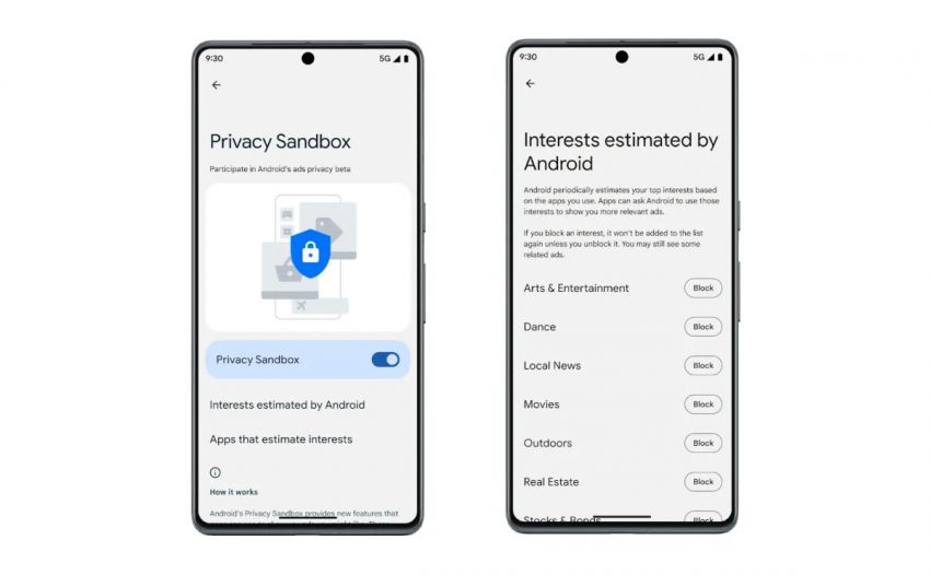 Google liberou beta de novos recursos para proteger a privacidade do usuário