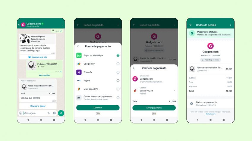 WhatsApp terá novos recursos para contas comerciais