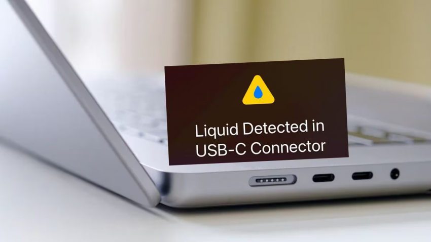 MacBooks terá recurso para detectar água na porta USB-C